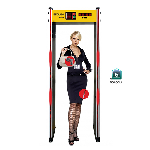 SECUDA SEC 200 WALKTHROUGH BODY SEARCHING METAL DETECTOR
